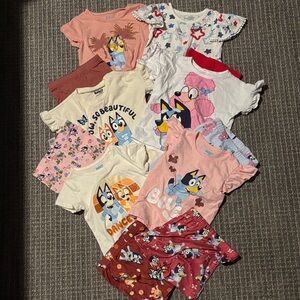 Adorable Bluey Kids 6 Sets - Multicolor